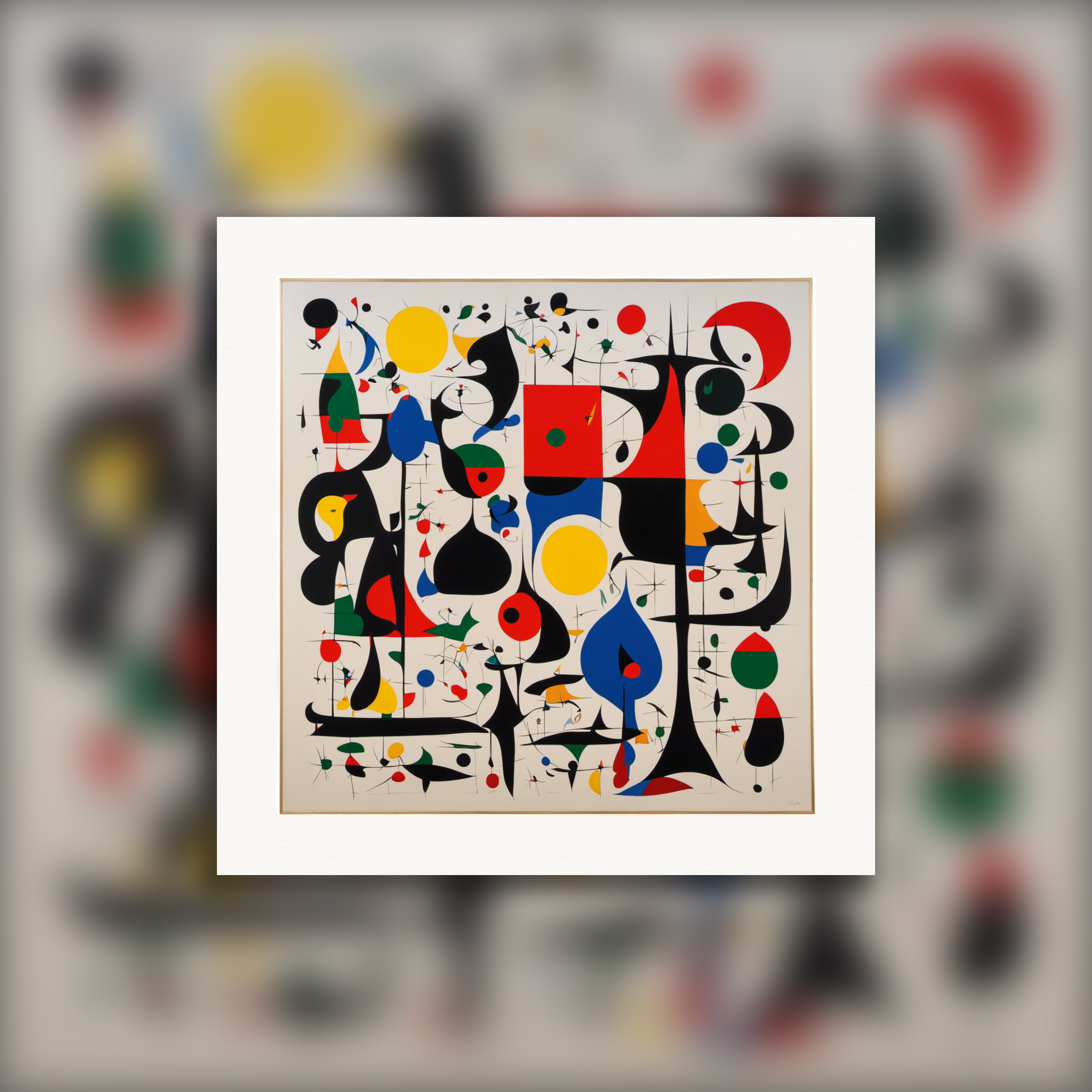 Movimento surrealista catalão - pôster