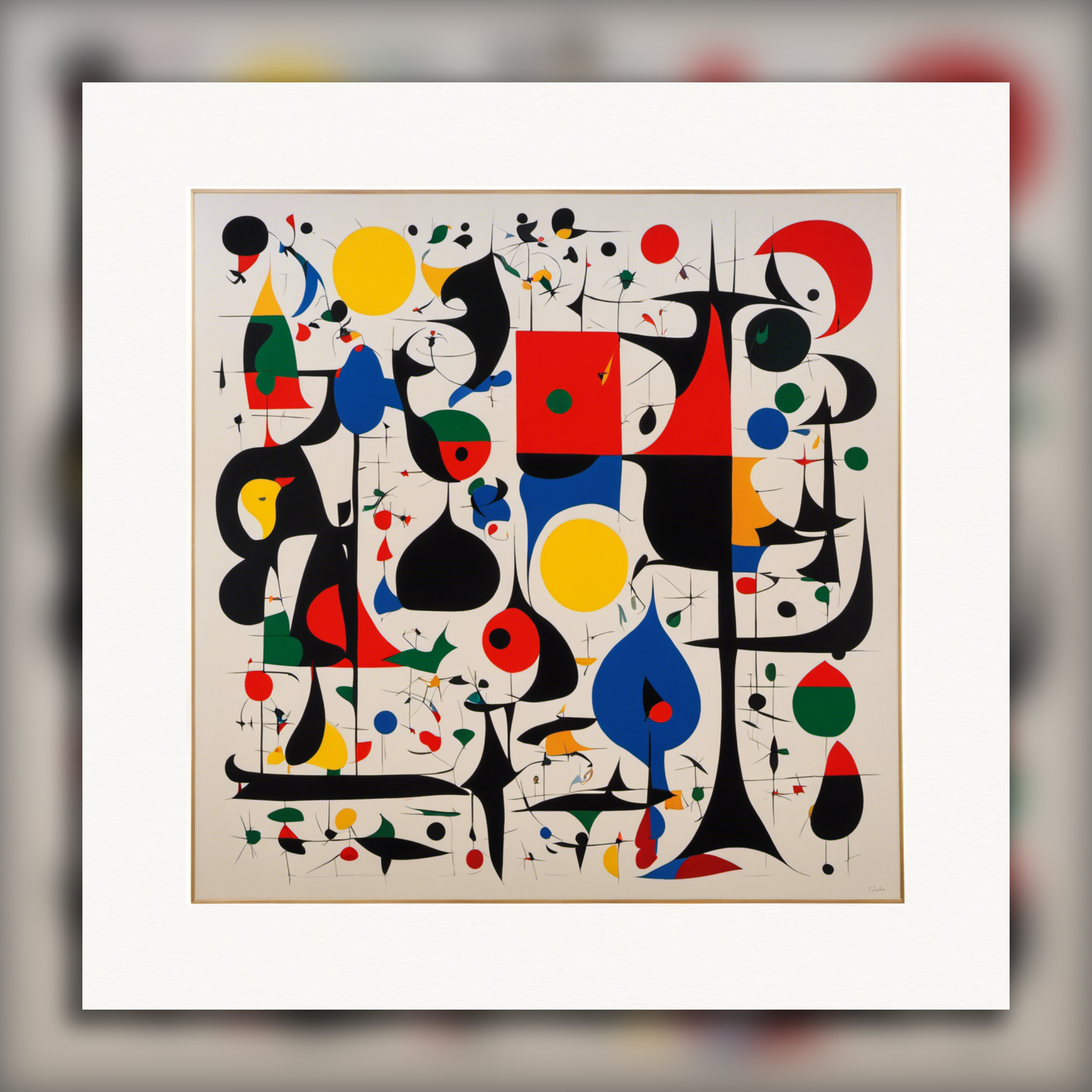 Movimento surrealista catalão - pôster
