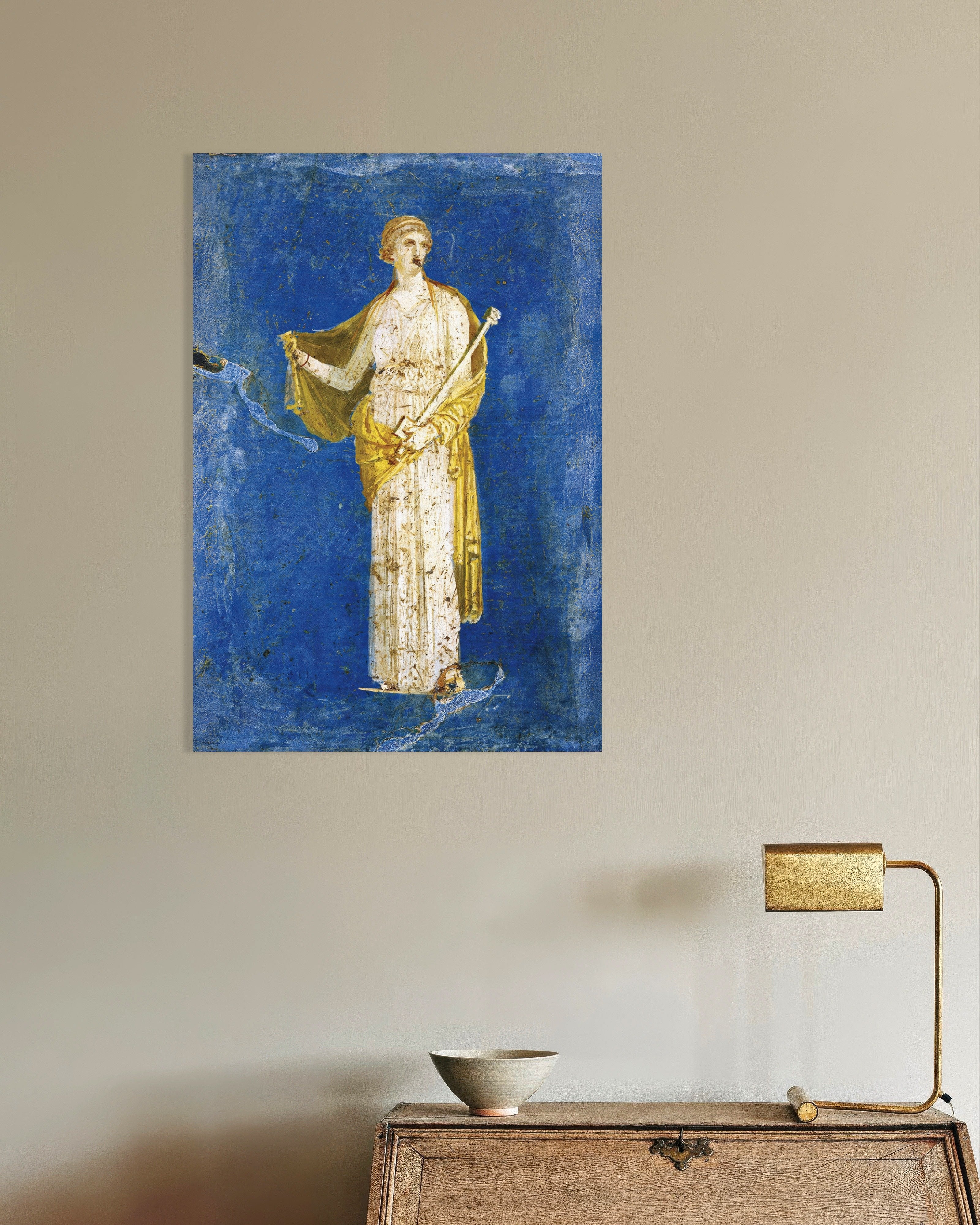 Poster of Ancient fresco of Medea, from Villa Arianna in Stabiae Poster