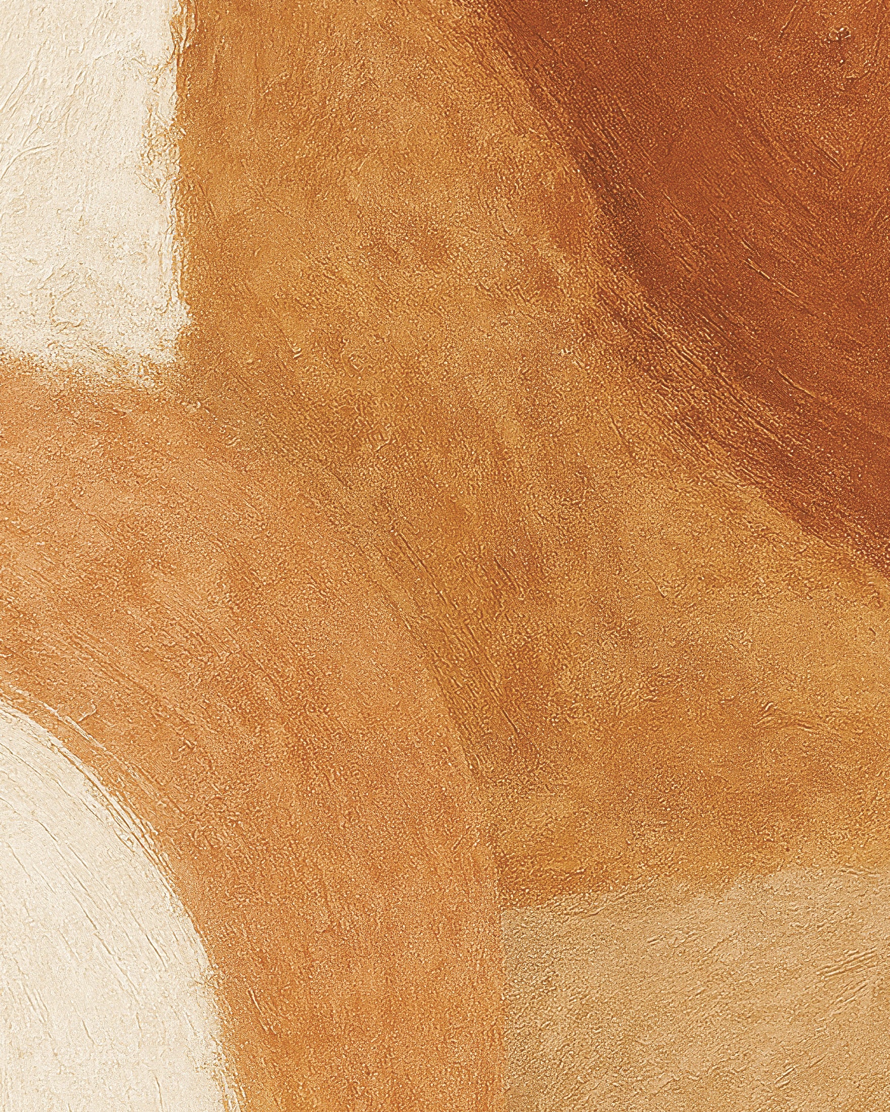 Vibes de Outono – pôster abstrato texturizado em tons quentes