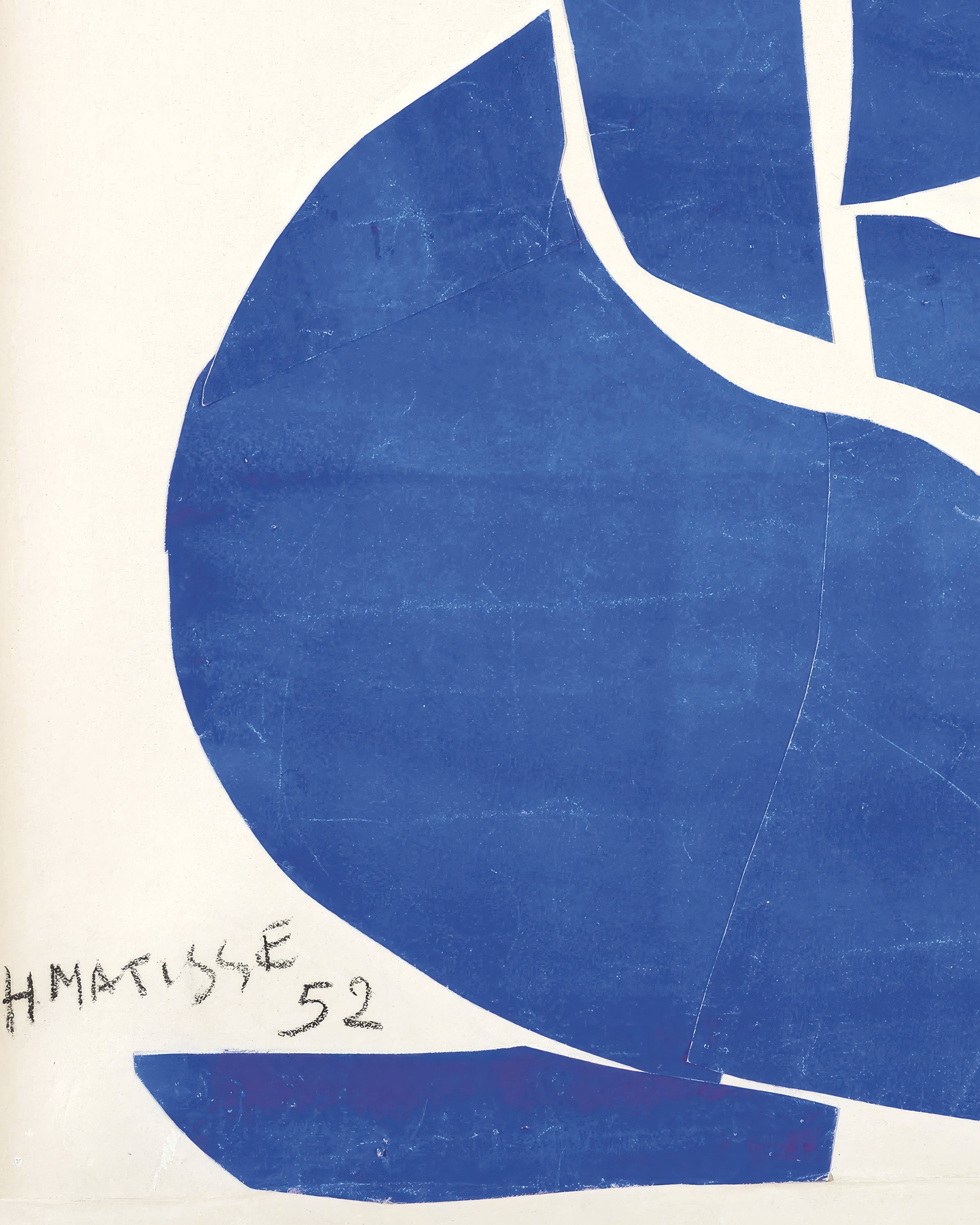 Conjunto de Lâminas Artísticas Matisse Nu Azul I–IV (4 Peças)