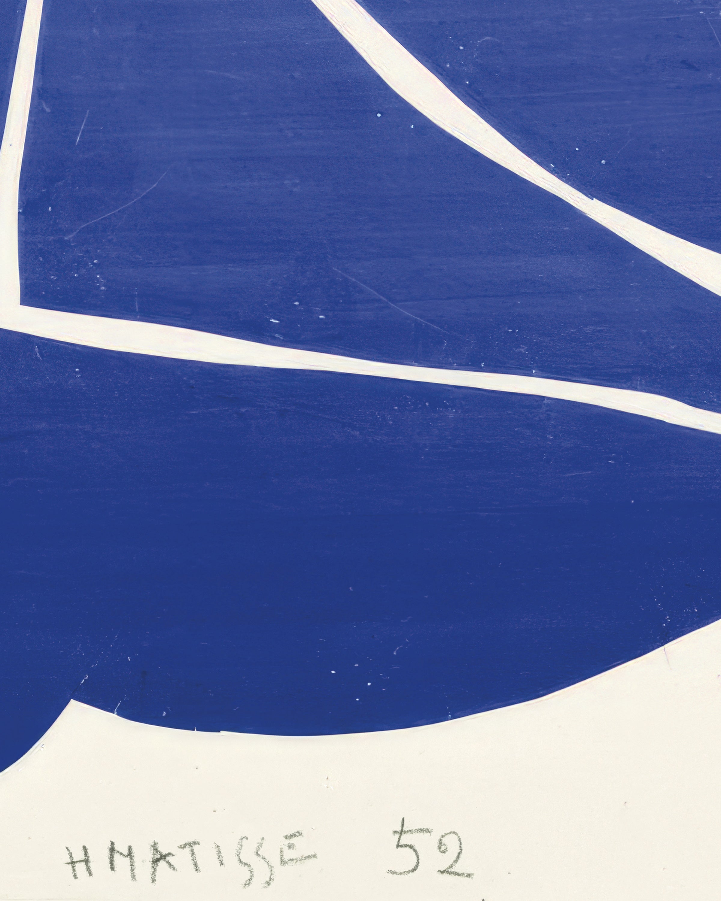 Nu Azul III (1952) de Henri Matisse - Pôster