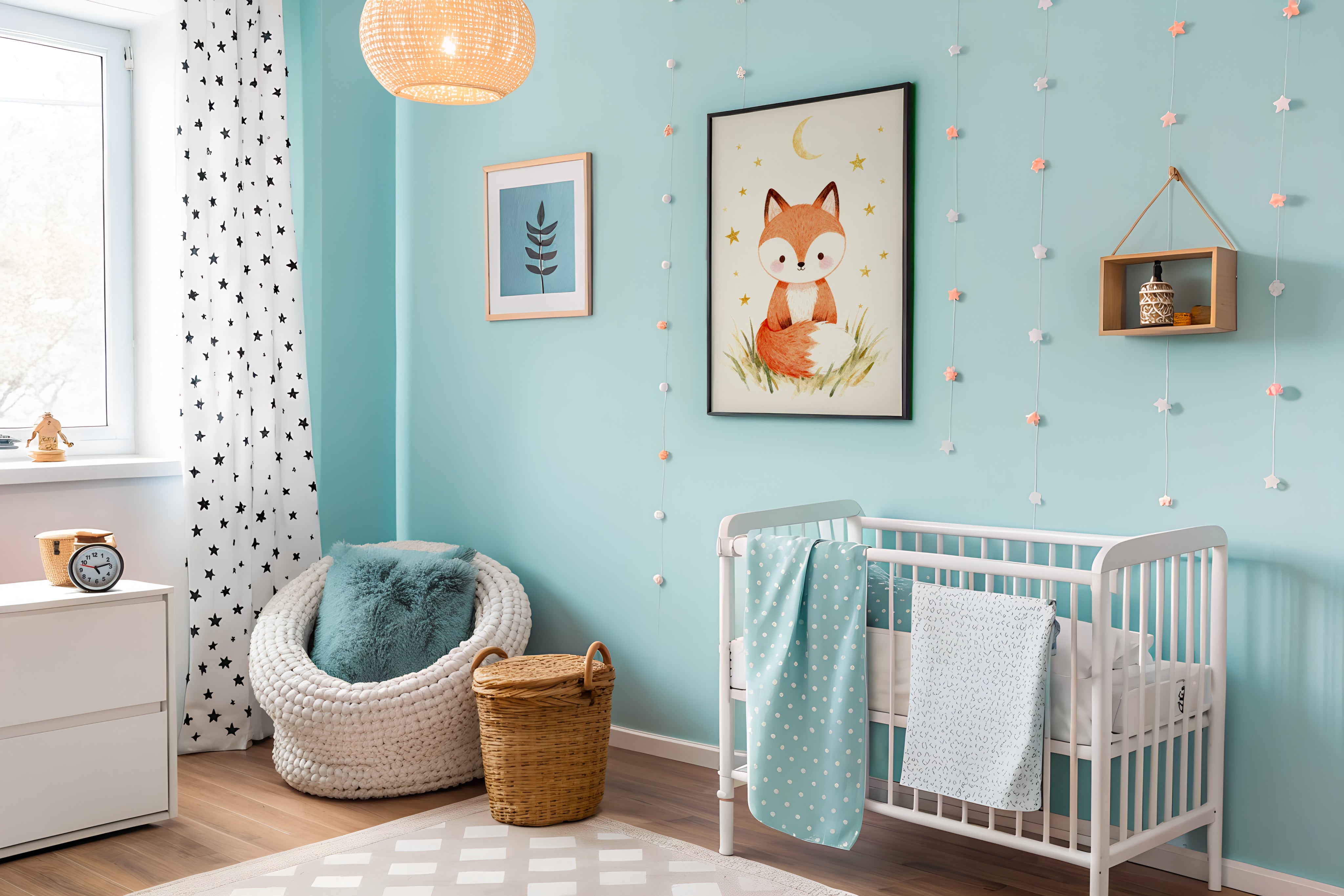 Pôster Raposa – Quadros decorativos para Quarto Infantil