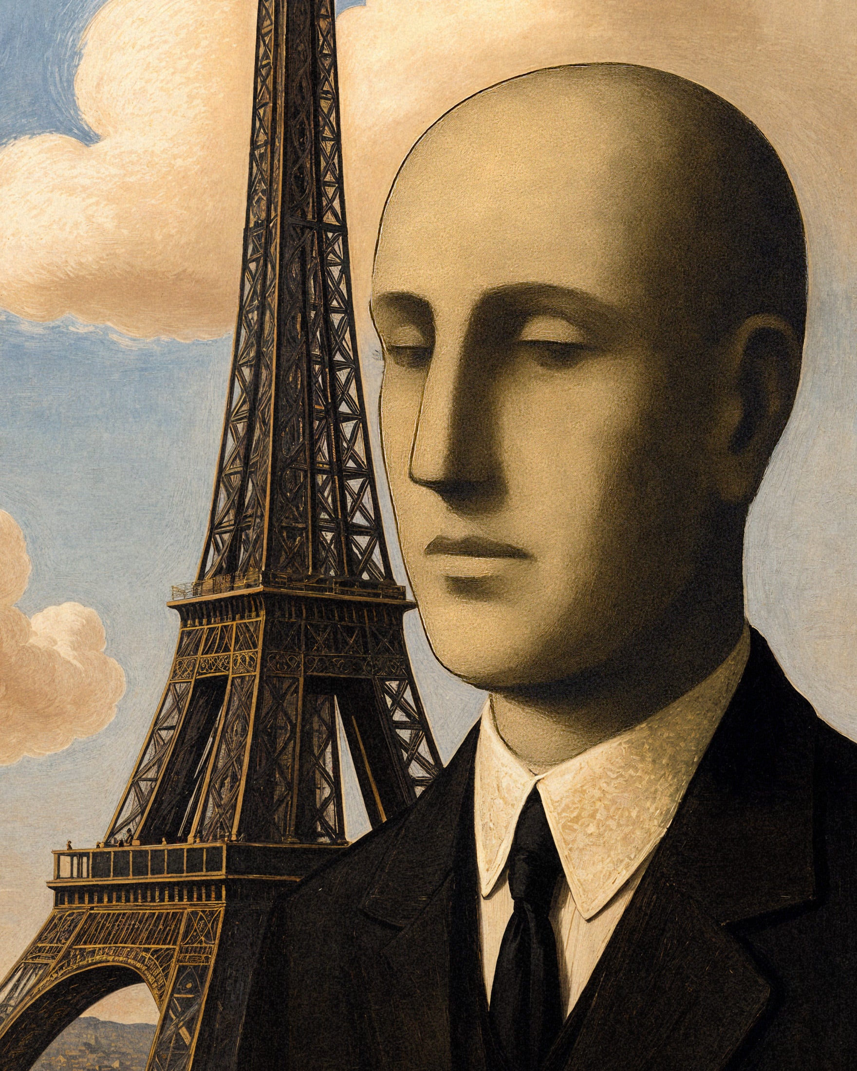 Paris - Surrealismo Steampunk Poster