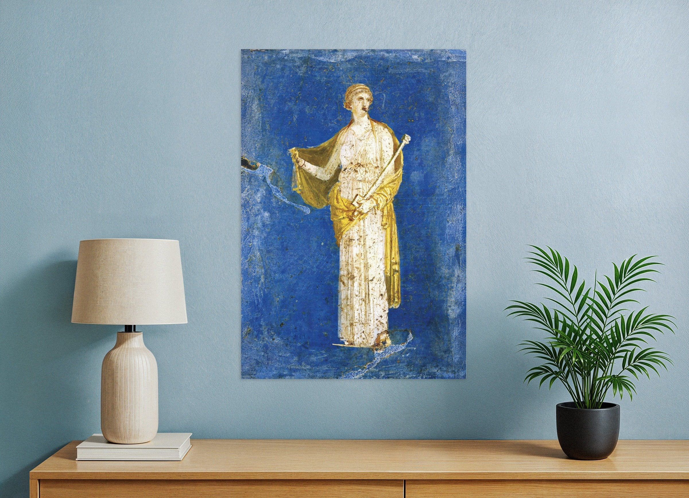 Poster of Ancient fresco of Medea, from Villa Arianna in Stabiae