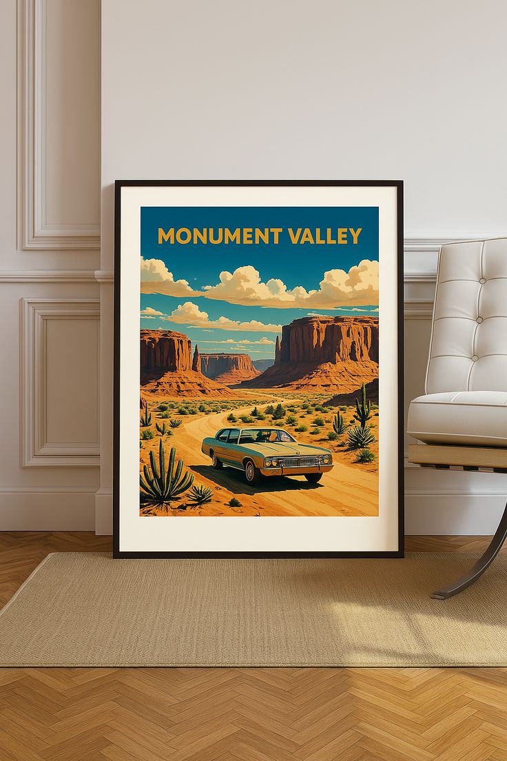 Póster do Vale dos Monumentos