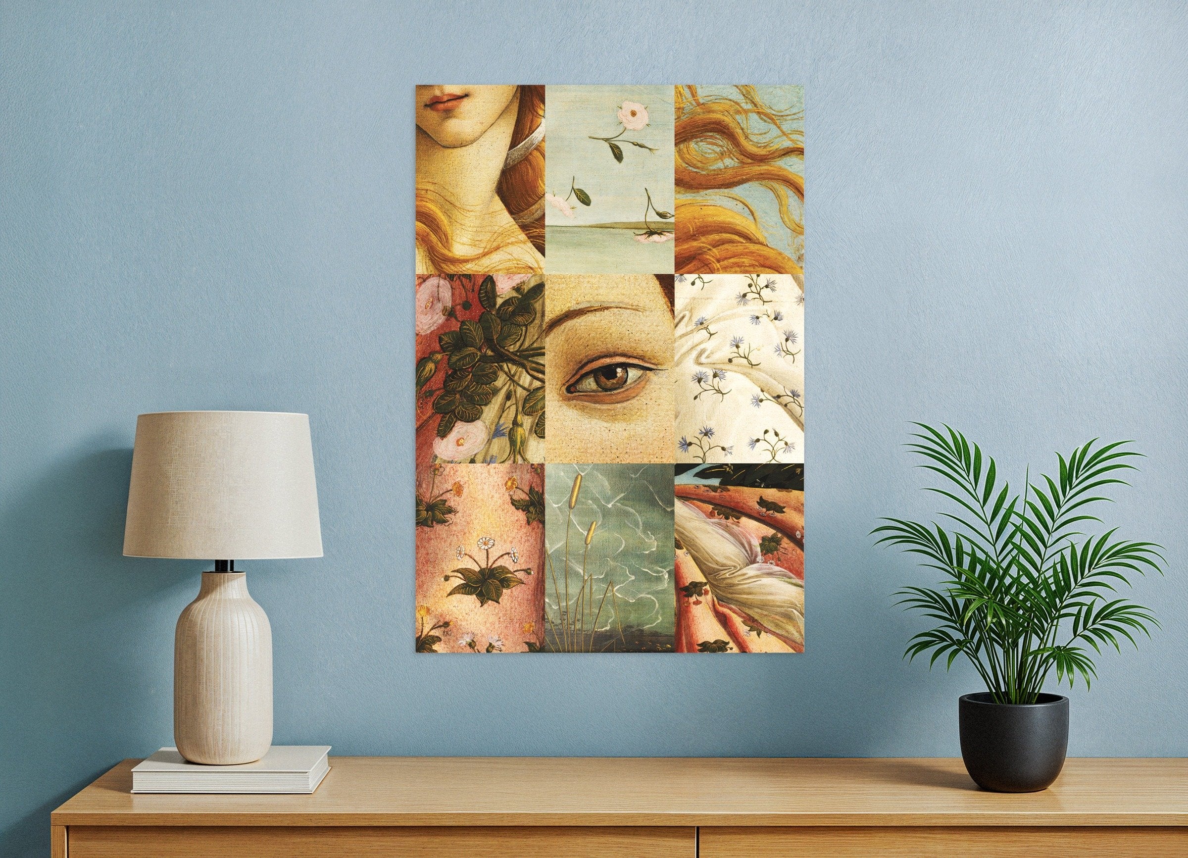 Poster of Mosaic of Botticelli’s Venus details