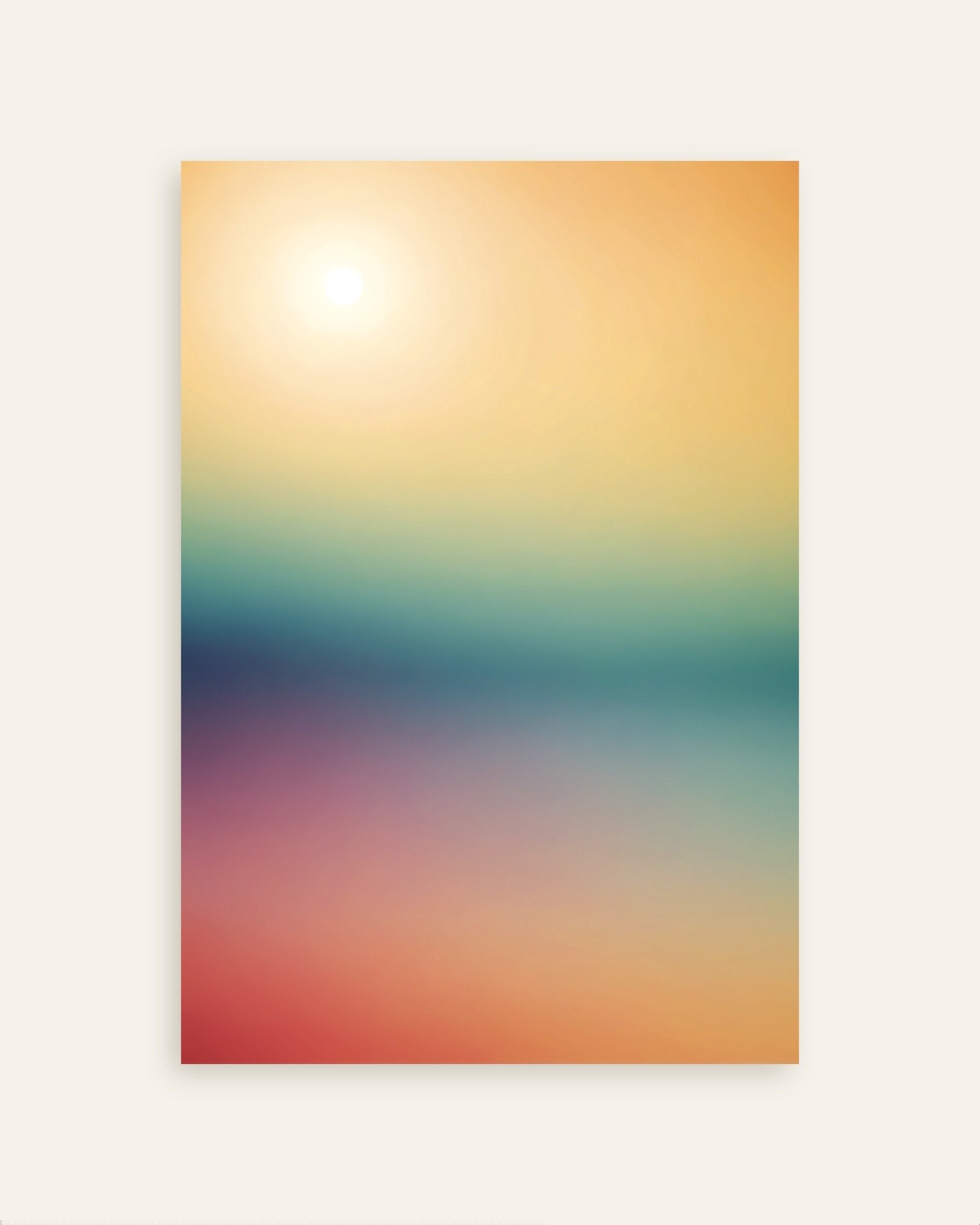 Poster of Soothing Sun Gradient, thumbnail