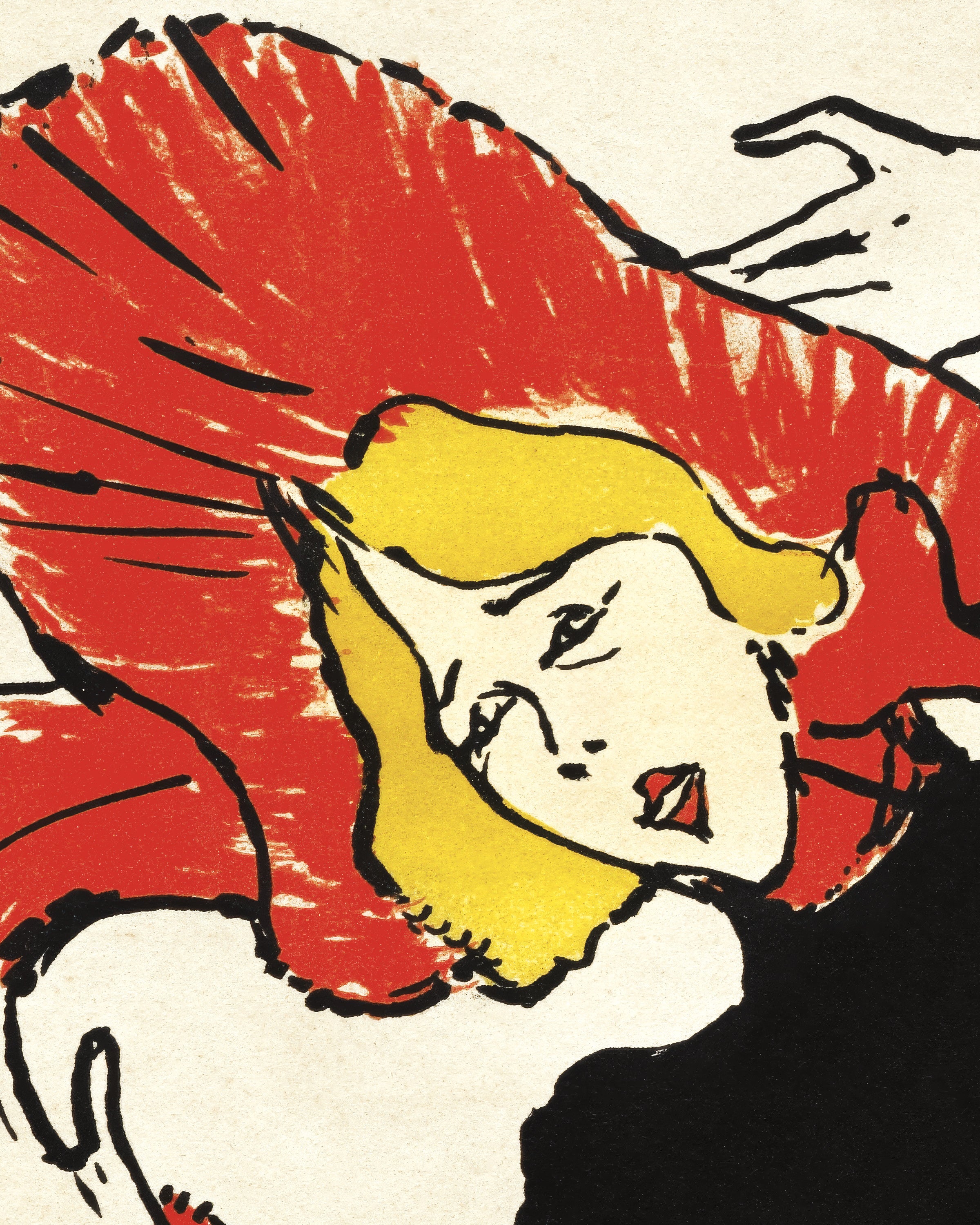 <pôster Jane Avril (1899) por Henri de Toulouse-Lautrec>