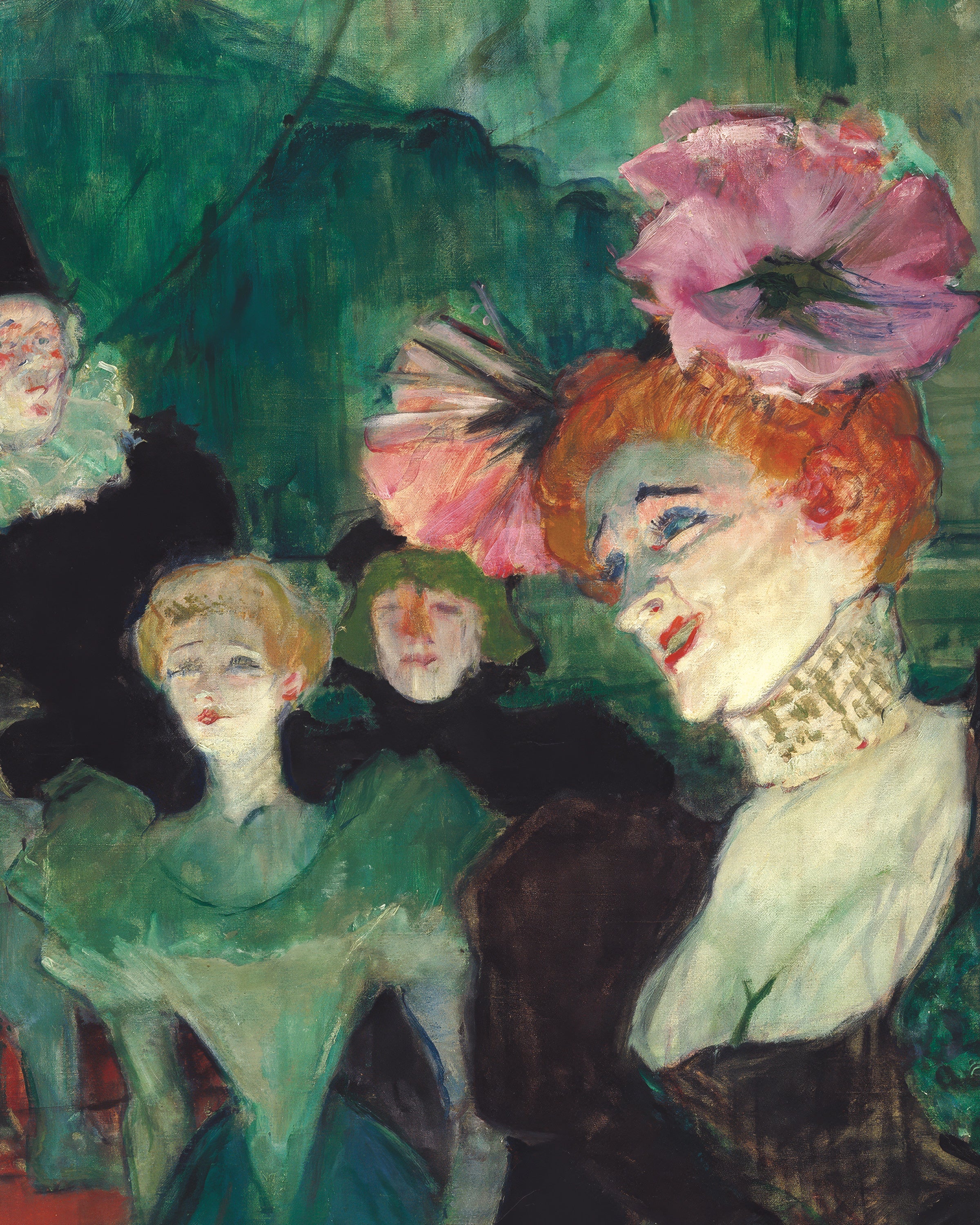 Marcelle Lender dançando o Bolero em Chilpéric (1895-1896) por Henri de Toulouse-Lautrec Pôster