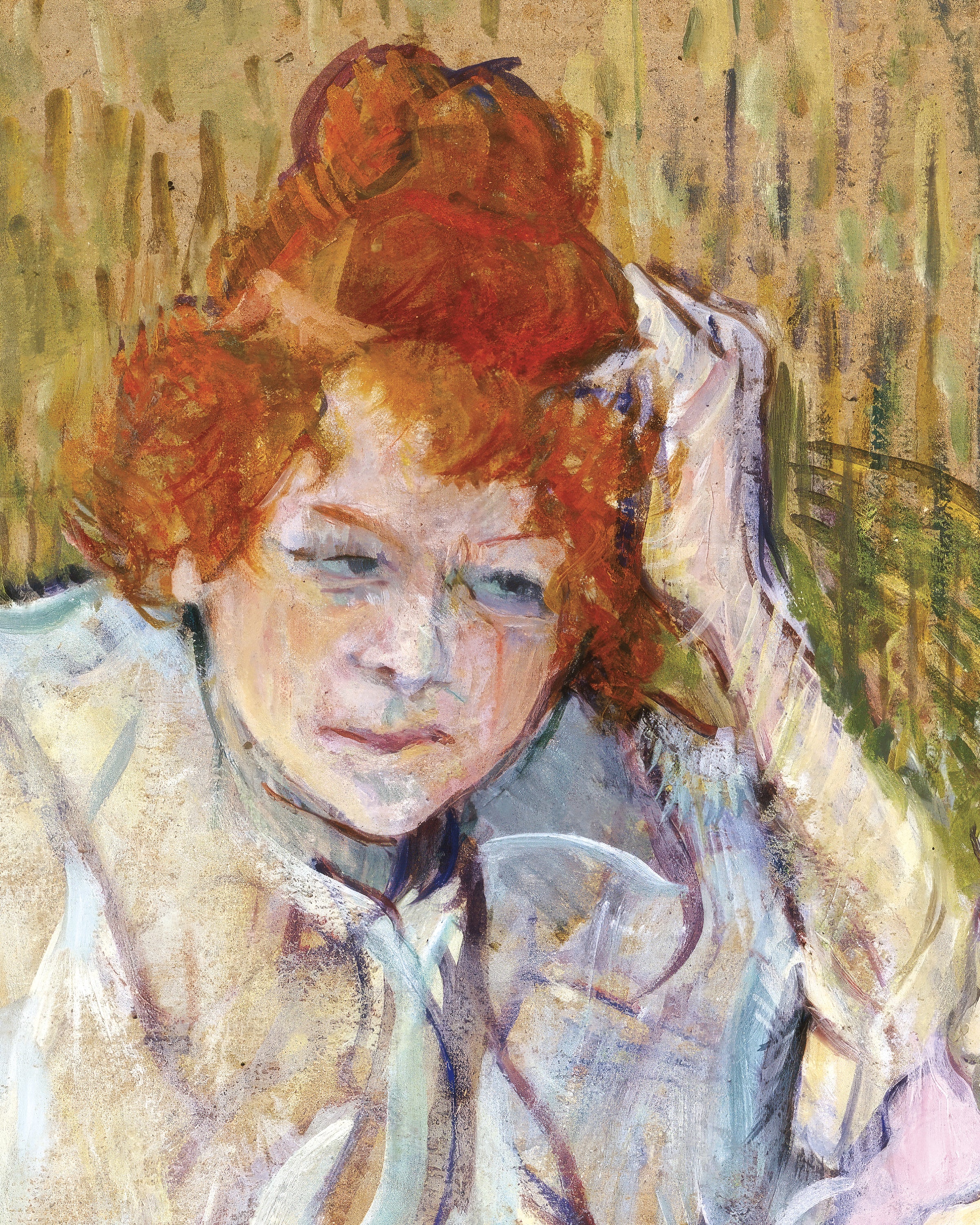 <p>O Sofá (c. 1894-1896) por Henri de Toulouse-Lautrec Pôster</p>